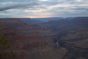 Grand Canyon National Park at Dusk